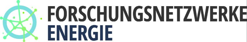 Logo der BMWi Forschungsnetzwerke Energie