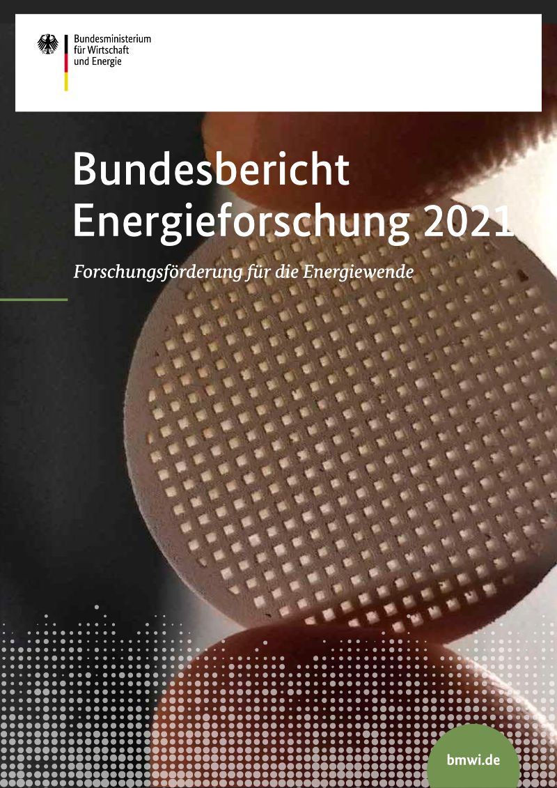Bundesbericht Energieforschung 2021 zum Download