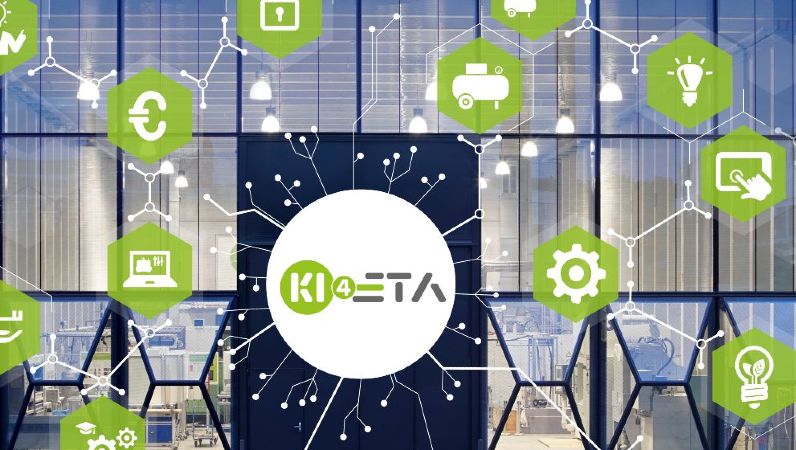 Das Projekt KI4ETA nutzt künstliche Intelligenz, um die Produktion am Beispiel der ETA-Fabrik der TU Darmstadt zu vernetzen und energetisch zu optimieren.